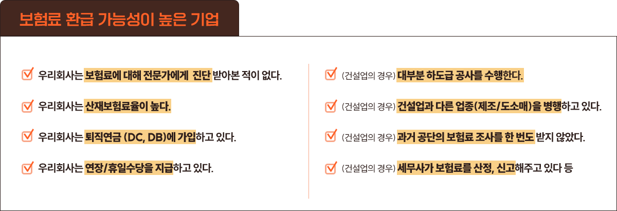 4대 보험 환급 사례B 근로자:70명 B사(서비스업) 약 1억 3천 5백만원 환급